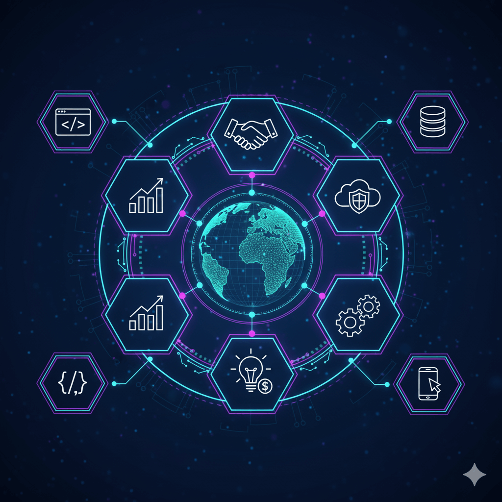 Desenvolvedor programando no laptop com checklist de melhores práticas