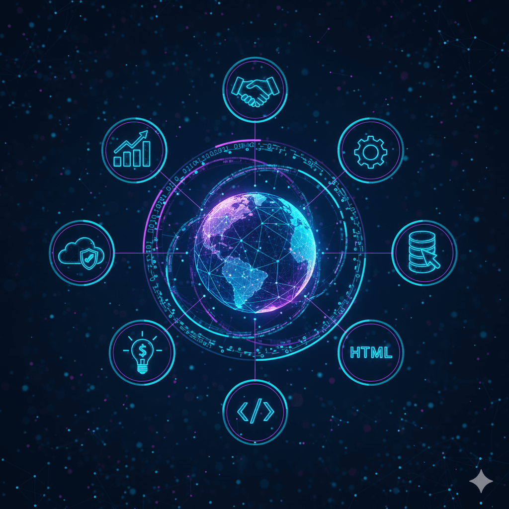 Laptop mostrando métricas de desempenho e checklist de otimização